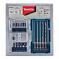 Set Brocas Sds Plus, Puntas Y Dados 18 Pcs Makita E-07026 - Miniatura 3