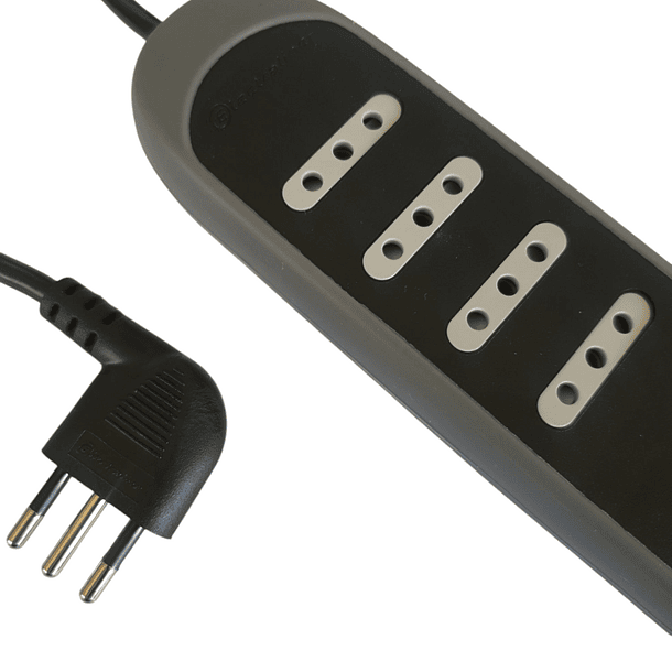 Alargador 2 USB 4 Toma(s) 3 m Negro 2