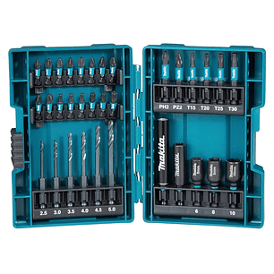 Set De Puntas Y Brocas Impact Black 33 piezas Makita B-66896