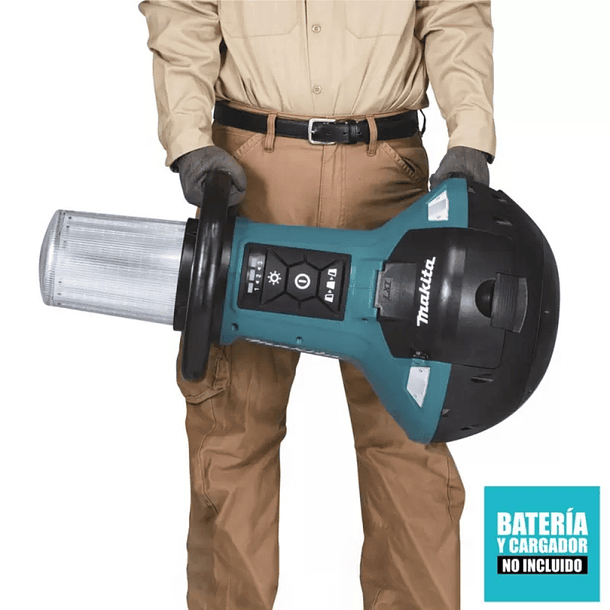 Luz L.E.D. Vertical Inalámbrica Makita LXT® 18V X2 DML810 4