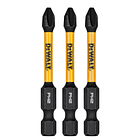 Set 3 Puntas Phillips 2-1/4 Nº1 Flextorq Dewalt Dwaf2ph1ir3 3