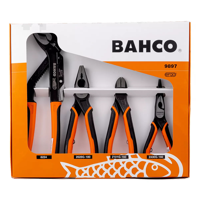 Juego de 4 alicates Bahco 9897 3