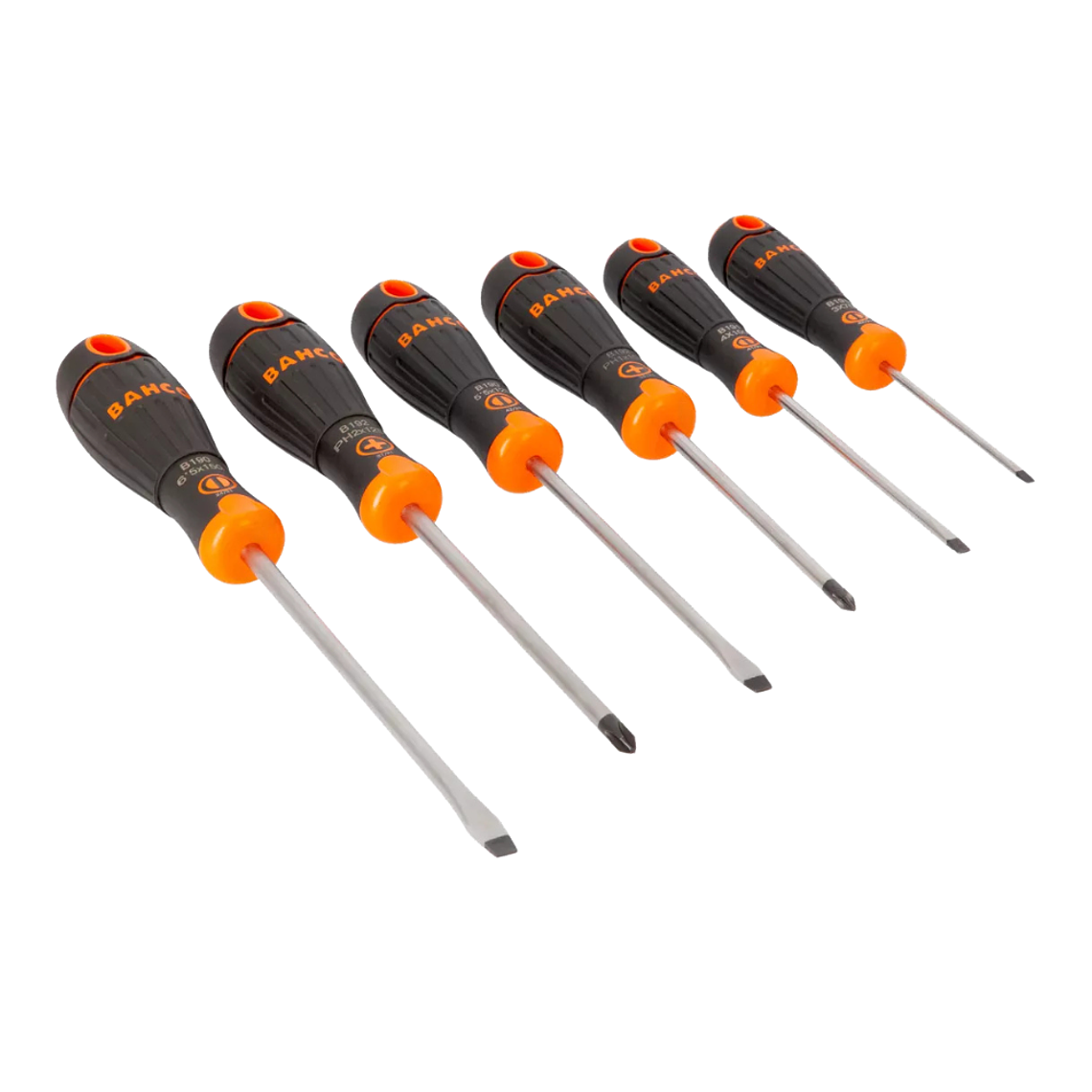 Juego  Destornilladores mango de goma Fit B219.006 Bahco 2