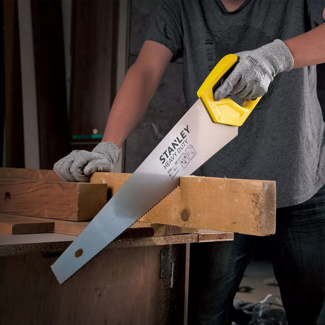 Serrucho 20' Mango BI Mat. Uso Pesado Stanley STHT20375 6