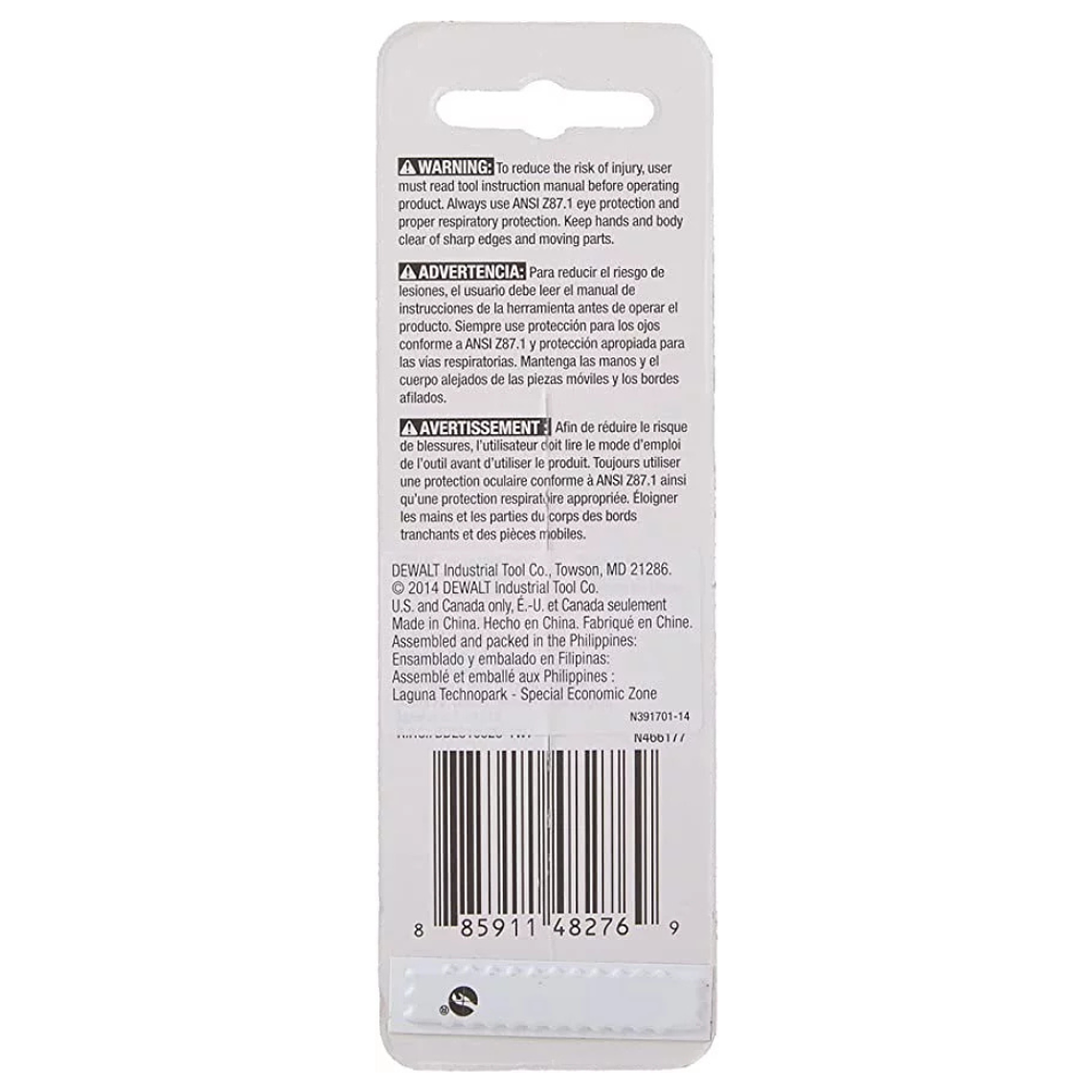 Broca Impacto Punta Macho 5/16''-18 Dewalt Dwadtqtr51618 2