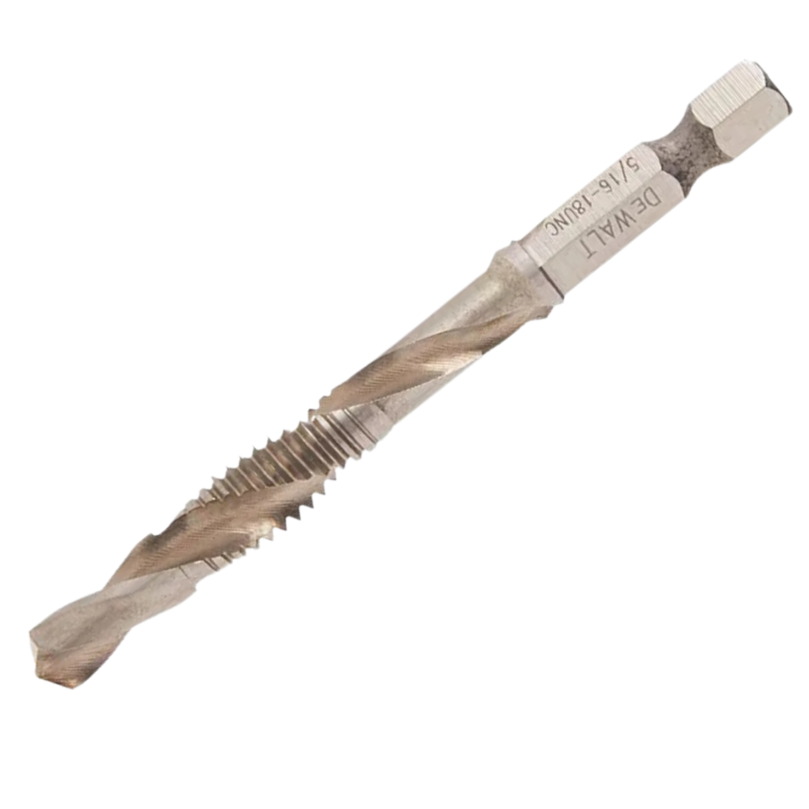 Broca Impacto Punta Macho 5/16''-18 Dewalt Dwadtqtr51618 5