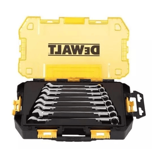 Set 8 Llaves Combinadas De 10 A 17mm Dewalt Dwmt73810 4