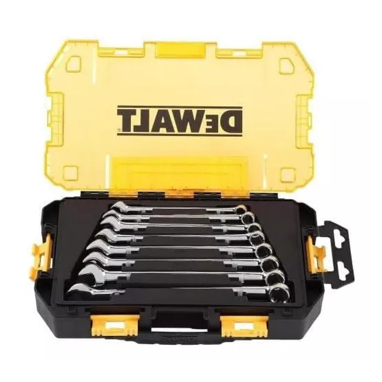 Set 8 Llaves Combinadas De 10 A 17mm Dewalt Dwmt73810 4