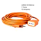 Extensión Eléctrica Profesional 1 Toma(s) 30 mts Naranja - Miniatura 4