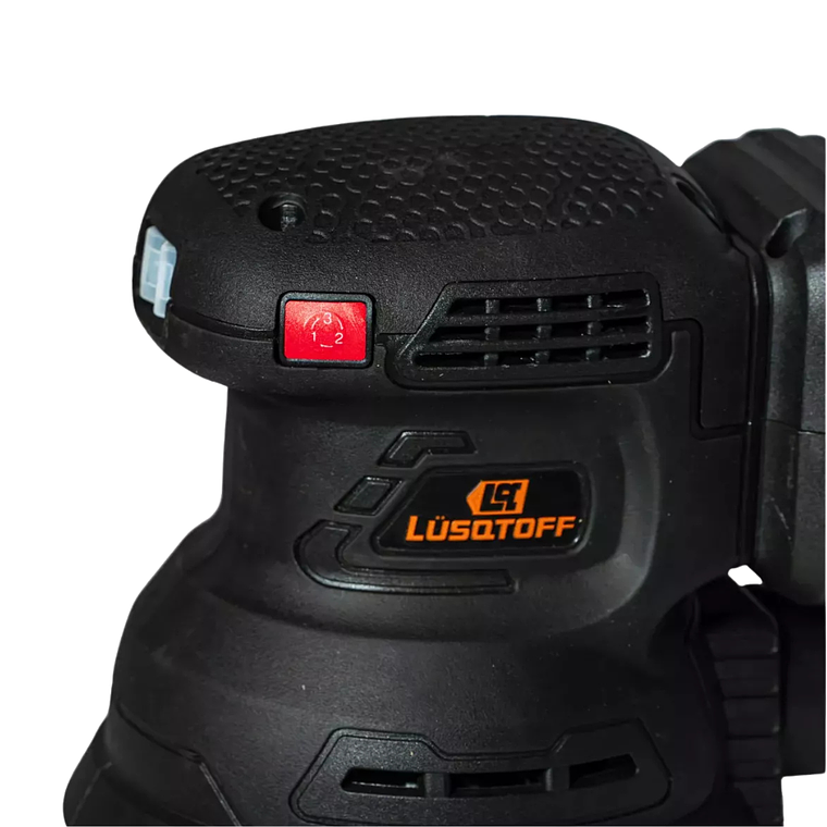 Lijadora Roto Orbital Inalámbrica Lusqtoff  Car/Bat 2ah 5