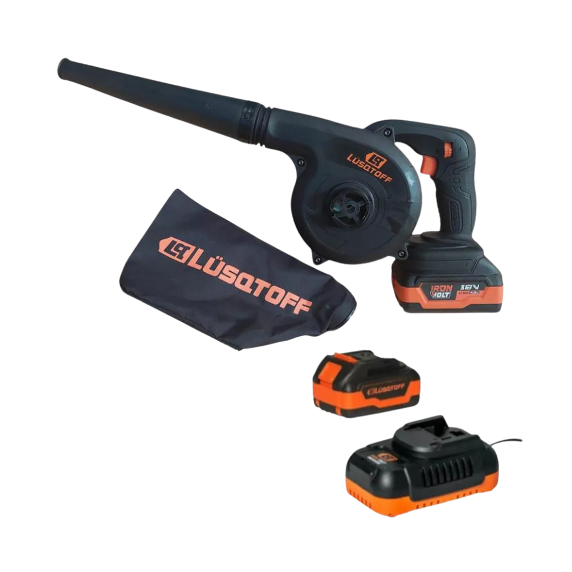 Soplador Aspirador Inalámbrico Lusqtoff 2