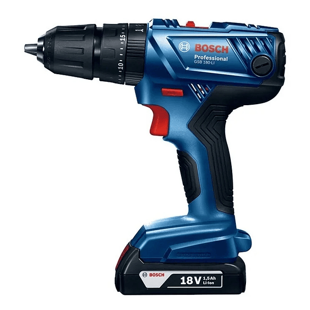 Taladro Percutor Inalambrico Bosh Gsb 180-li 4