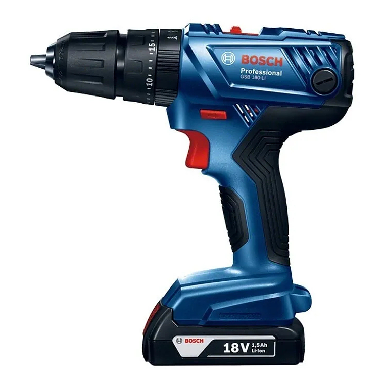 Taladro Percutor Inalambrico Bosh Gsb 180-li 4