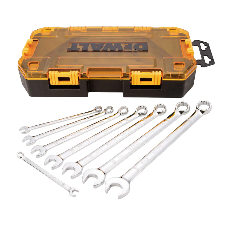 Juego De 8 Llaves Combinadas Estandar Sae Dewalt Dwmt73809 1