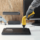 Atornillador Inalámbrico 4v + 30 Accesorio Stanley SCS4KB2C 6