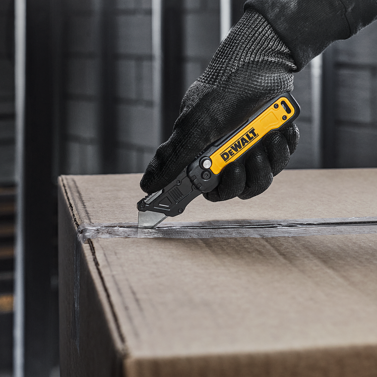 Cuchillo Cartonero Plegable Almacenamiento DeWalt DWHT10992 8