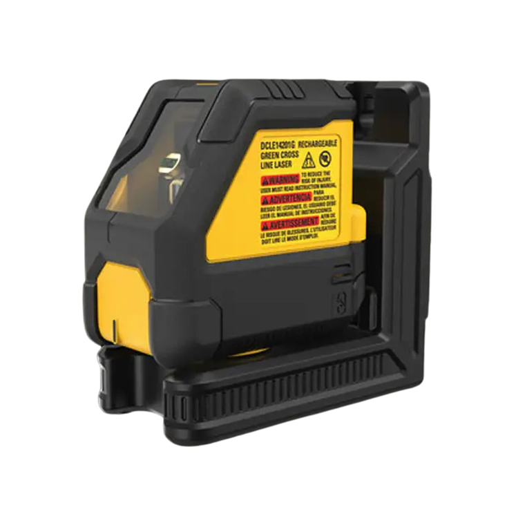 Kit Laser Linea Cruzada Rojo Recarga USB DeWalt DCLE14201RB 4