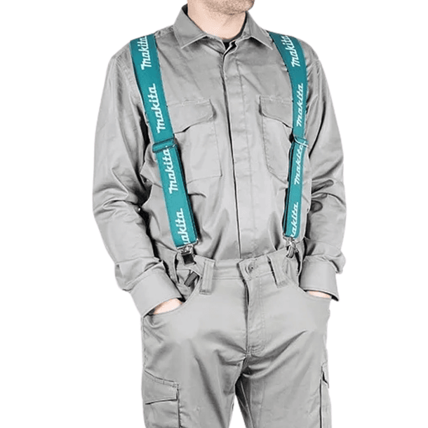 Tirantes Textil Con Clip 50mm Makita E-05402 Color Turquesa 7