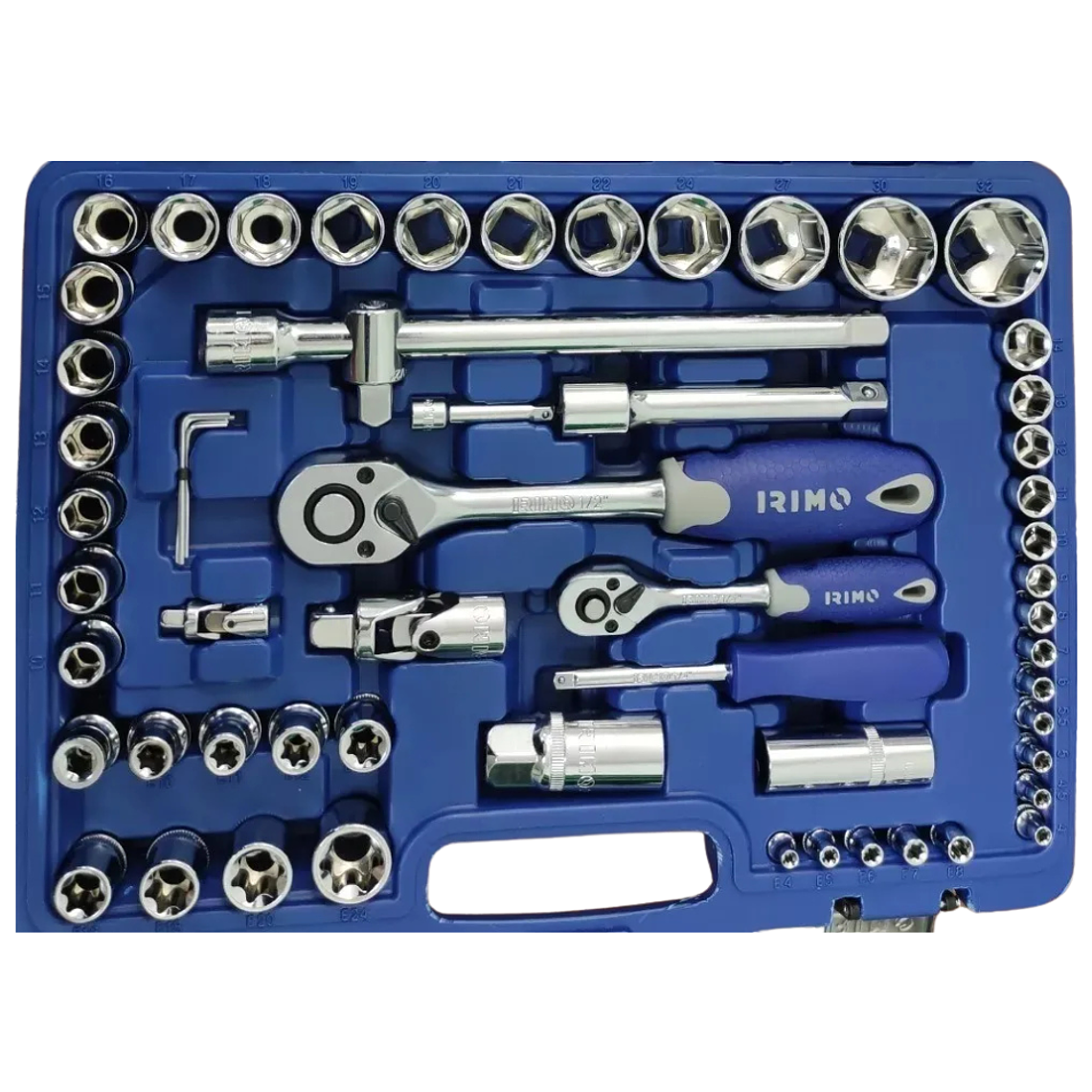 Set De Dados De 1/4 - 1/2 De 109 Pzs. Irimo 130-109-4 4