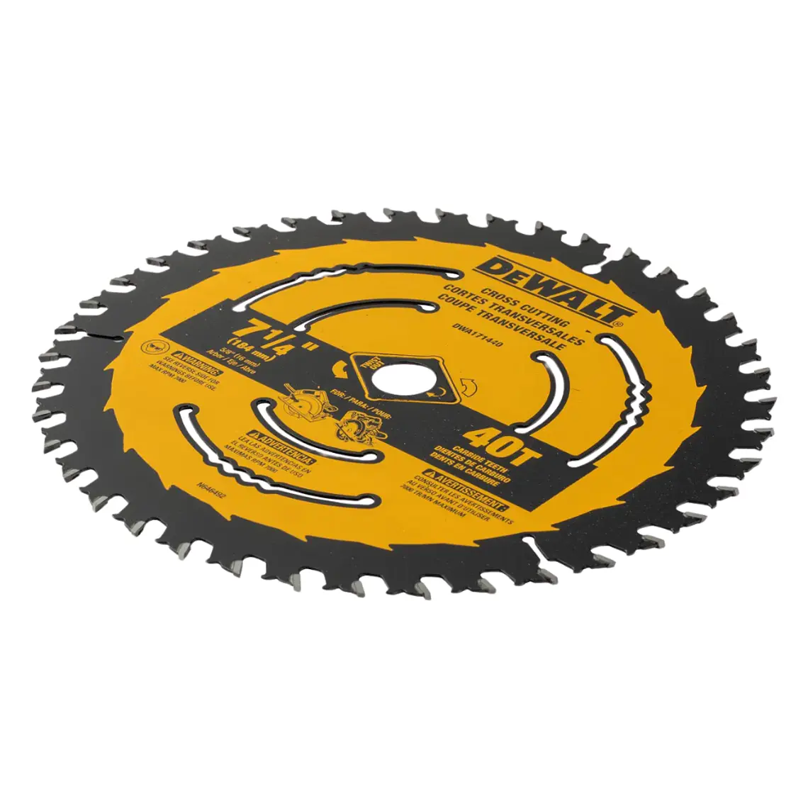 Disco De Sierra 7 1/4 (184mm) Dewalt DWA171440 2