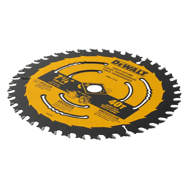 Disco De Sierra 7 1/4 (184mm) Dewalt DWA171440 2