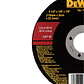 Pack 50 Disco Abrasivo Corte Metal 4-1/2 Dewalt Dw44530 X50 - Miniatura 2
