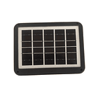 Proyector Solar 10w Led Con Usb Negro Luz Dia/calida/rb 5