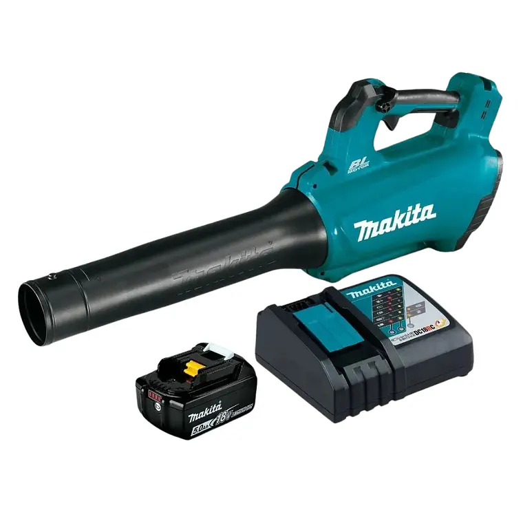 Soplador Aire Hojas 18v Brushless Makita DUB184RT + Carga... 1