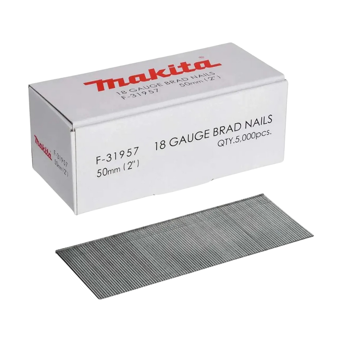 Clavos 55mm 18GA Para Clavadora AF506 Makita F-31957 1