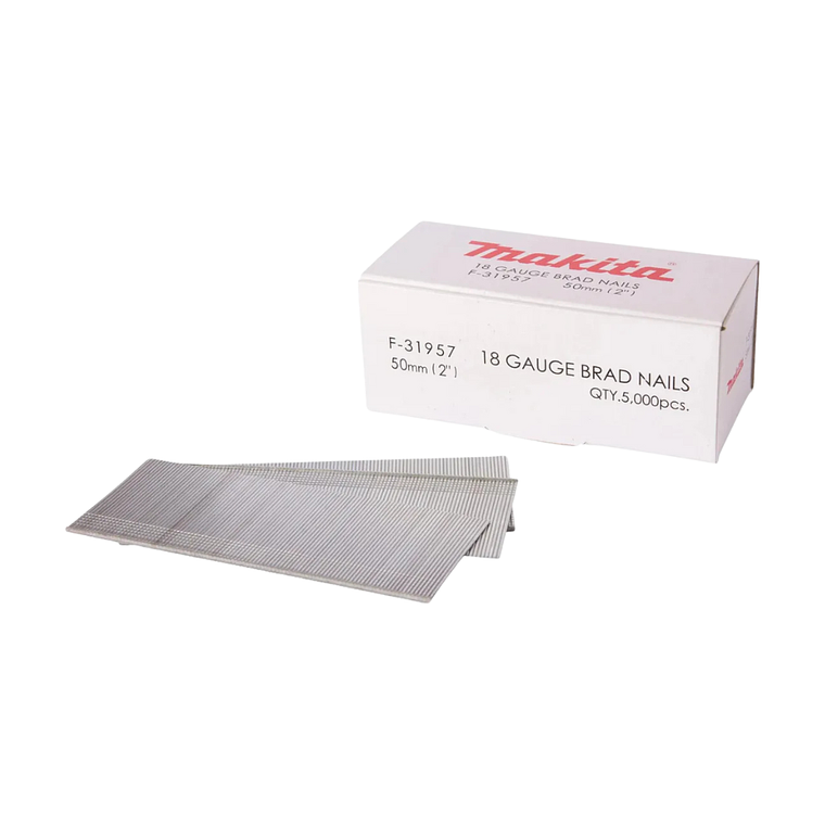 Clavos 55mm 18GA Para Clavadora AF506 Makita F-31957 2