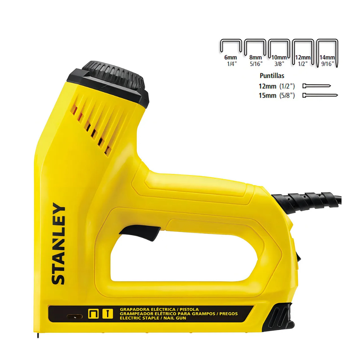 Engrapadora Eléctrica 220v Trabajo Pesado Stanley Tre550-b2c 2