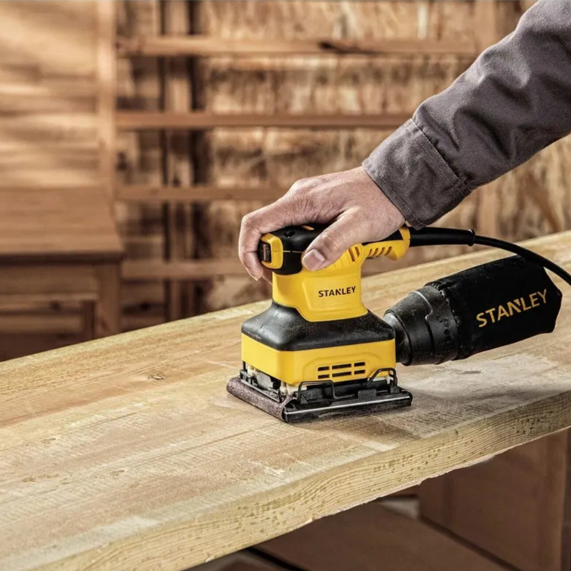 Lijadora Orbital 240w Stanley SS24-b2c 4