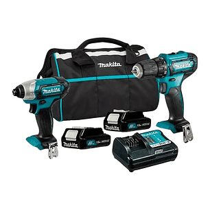Kit Makita Taladro Percutor + Atornillador Makita CLX228
