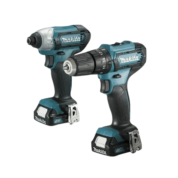 Kit Makita Taladro Percutor + Atornillador Makita CLX228 5