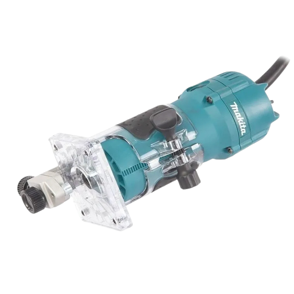 Fresadora 530w 1/4 M3700b mt + Base universal Makita 3