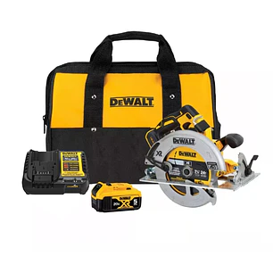 Sierra Circular Inalambrica 7 1/4 20v Xr Dcs570p1 Dewalt