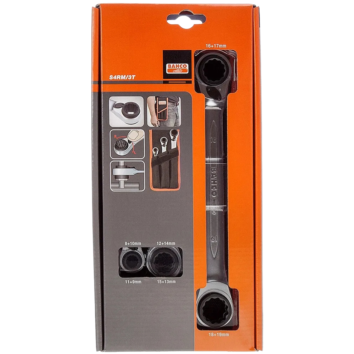 Llaves Chicharra 4 EN 1 S4RM/3T Bahco 5