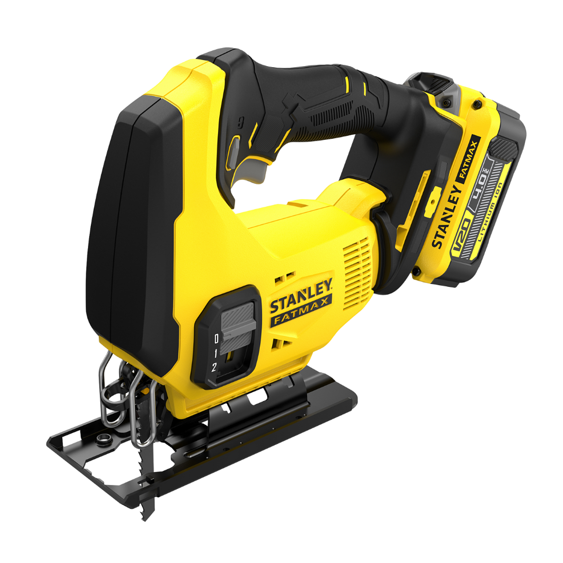 Sierra Caladora Inalámbrica V20 Stanley SCJ600 S/Bateria  2