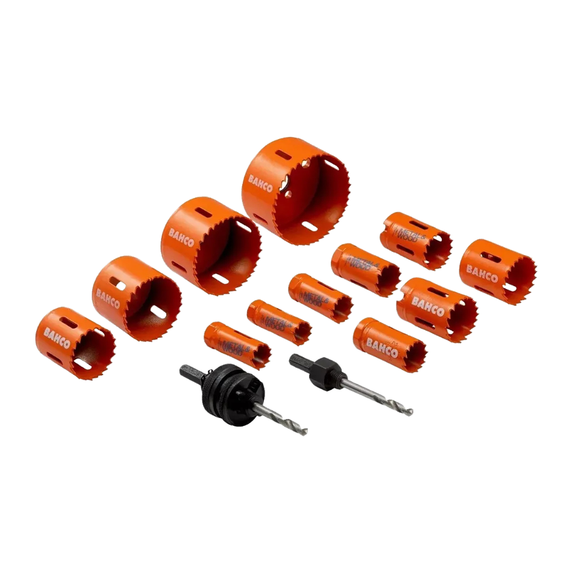 Juego de sierras copa 14 piezas Bahco 3834-PROMO-122 1