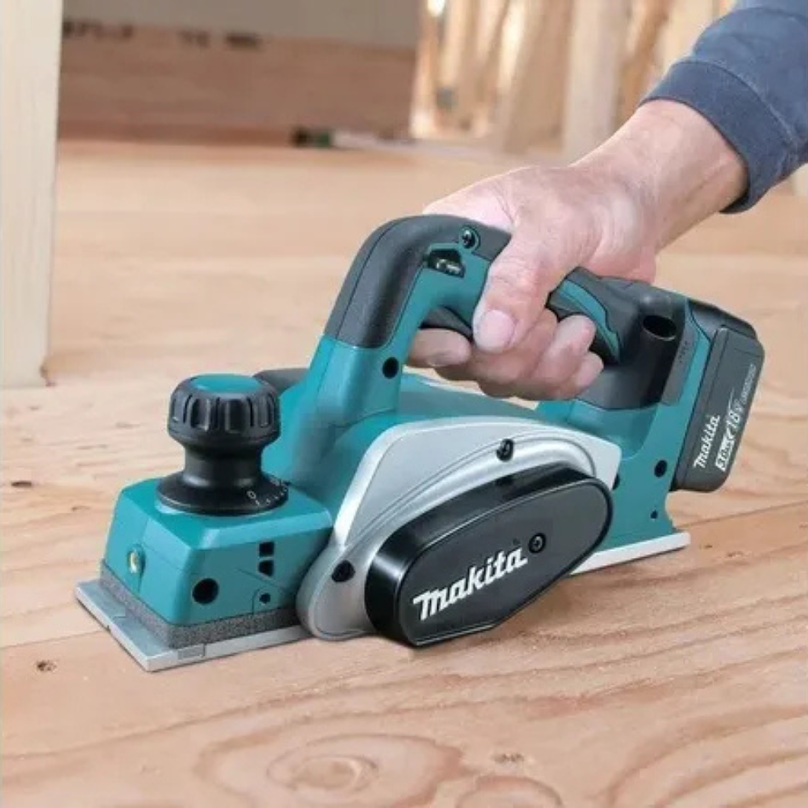 Cepillo Inalámbrico Makita 82mm 18v Dkp180z Sin Baterias 7