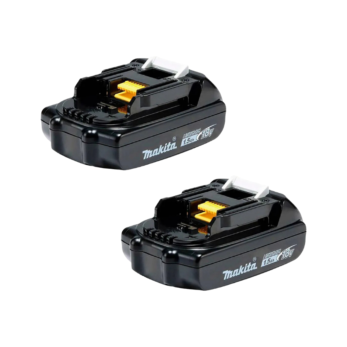 Kit 2 Baterias 18v 1.5ah Makita BL1815N + Cargador Con Bolso 2