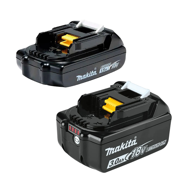 Kit Makita Baterias 3Ah/1,5 Ah + Cargador Con Bolso 2