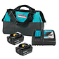 Kit Makita 2 Baterias 18v5Ah BL1850 Carg/Rapido Con Bolso - Miniatura 1