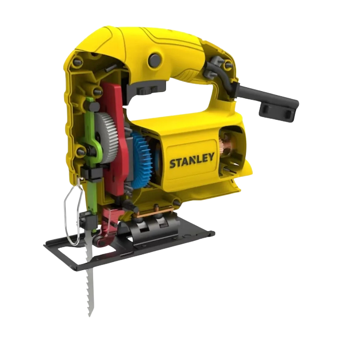 Sierra Caladora Eléctrica 450w Stanley SJ45-B2C 3