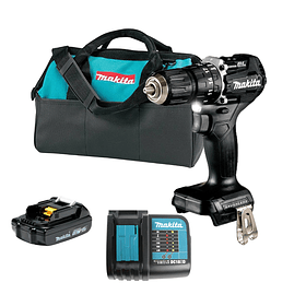 Taladro Percutor Inalámbrico 18v Makita Dhp487z + 1 Bateria