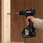 Taladro Percutor Inalámbrico 18v Makita Dhp487z + 1 Bateria 9