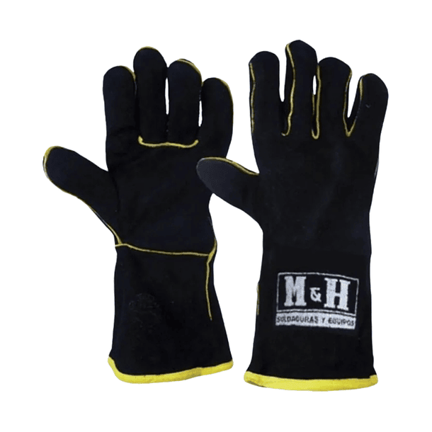Guante Soldador Negro MyH Certificado 1