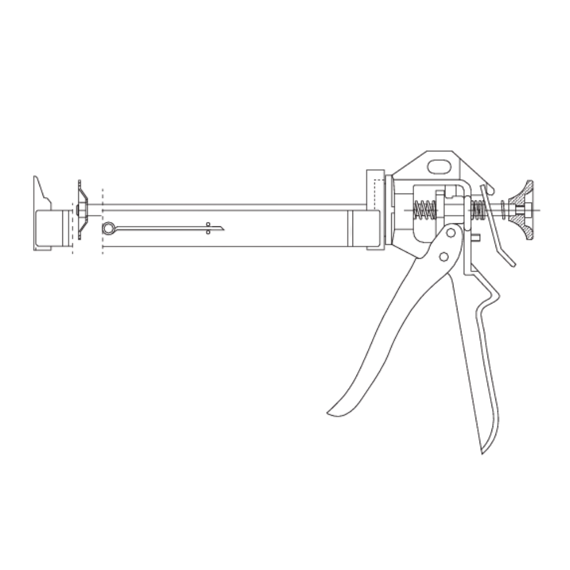 Pistola Aplicadora Para Silicona 9