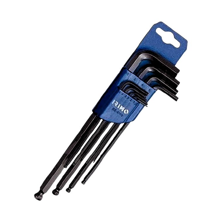 Set Juego De Llaves Allen Metricas 9 Piezas  Irimo 48-9-H 2