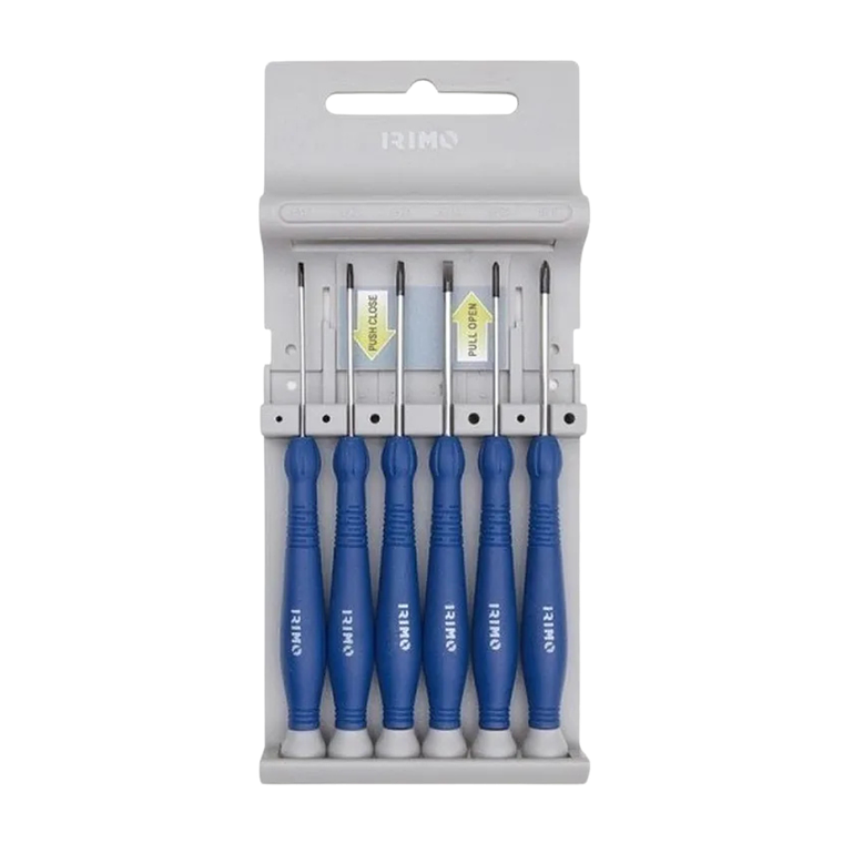 Set Juego De Destornilladores De Precision 6Pz Irimo 461-6-B 1